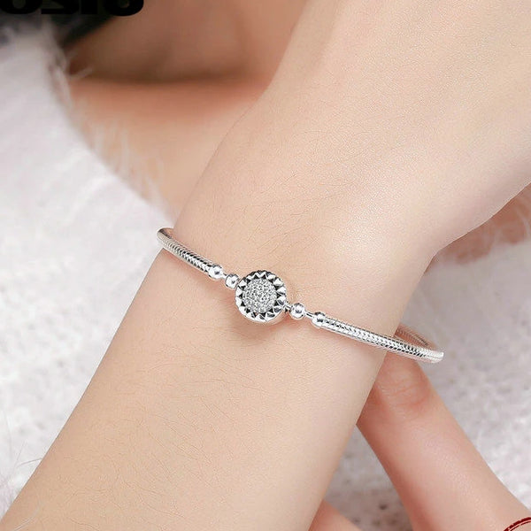 Sterling Silver Bright Chain Bracelet