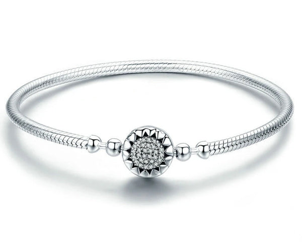 Sterling Silver Bright Chain Bracelet