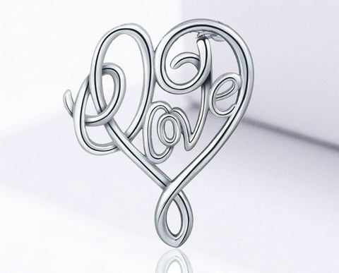 Sterling Silver Celtics Knot Love Style Necklace