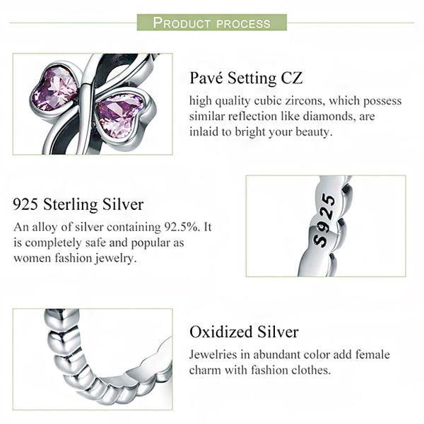 Ring: Sterling Silver Infinity with Heart Ring