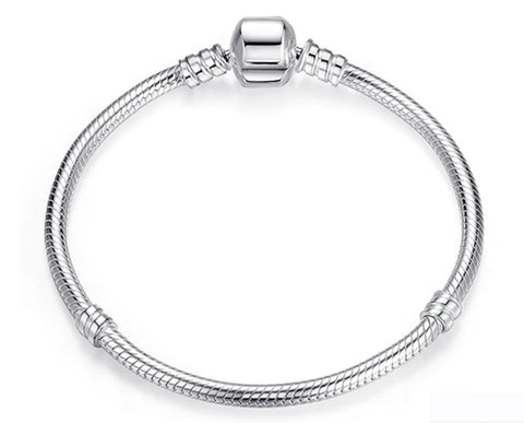 Sterling Silver Chain Bangle & Bracelet