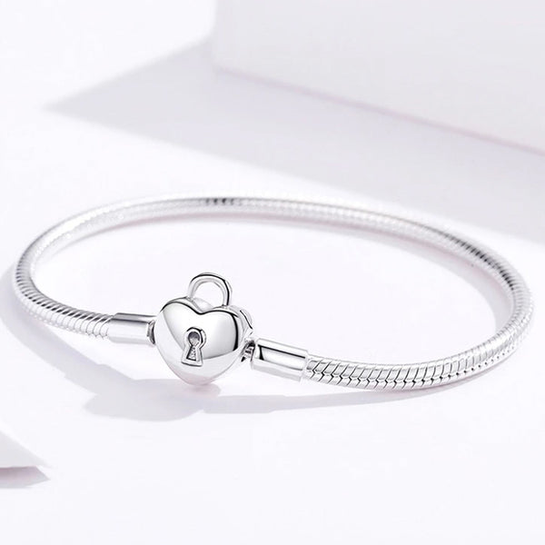 Sterling Silver Bracelet Charm Bangle
