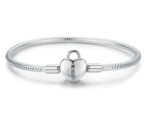 Sterling Silver Bracelet Charm Bangle