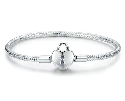 Sterling Silver Bracelet Charm Bangle
