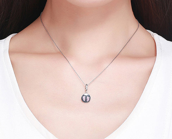 CHARMDANT: Sterling Silver New Born Feet Charm / Pendant